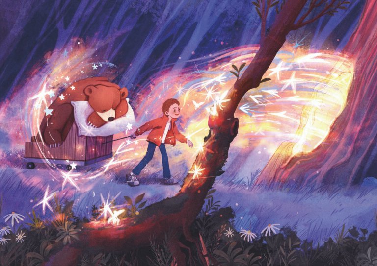 bear final piece sketsa