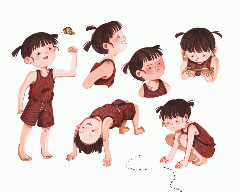 forest bath endsheets